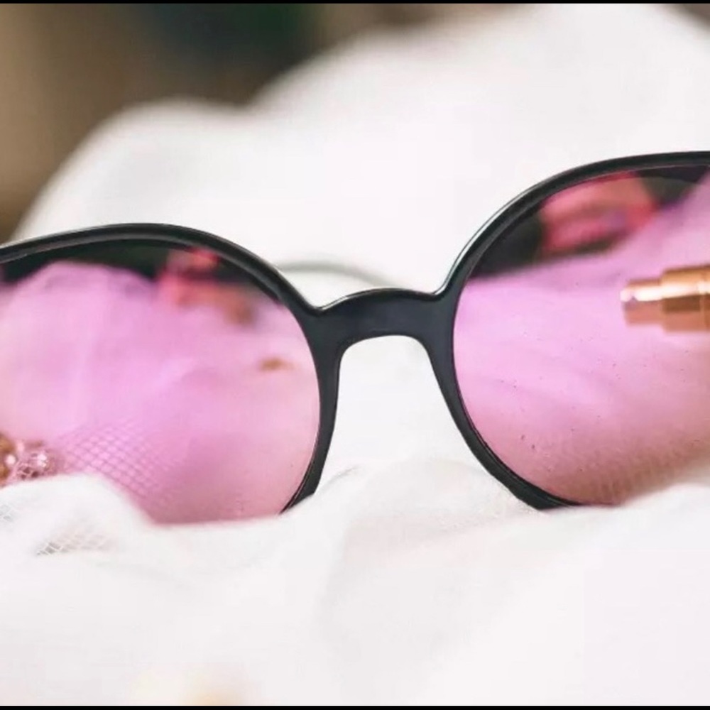 Acrylic sunglasses - cat eye